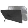 foldable car windshield sunshade for heat protection