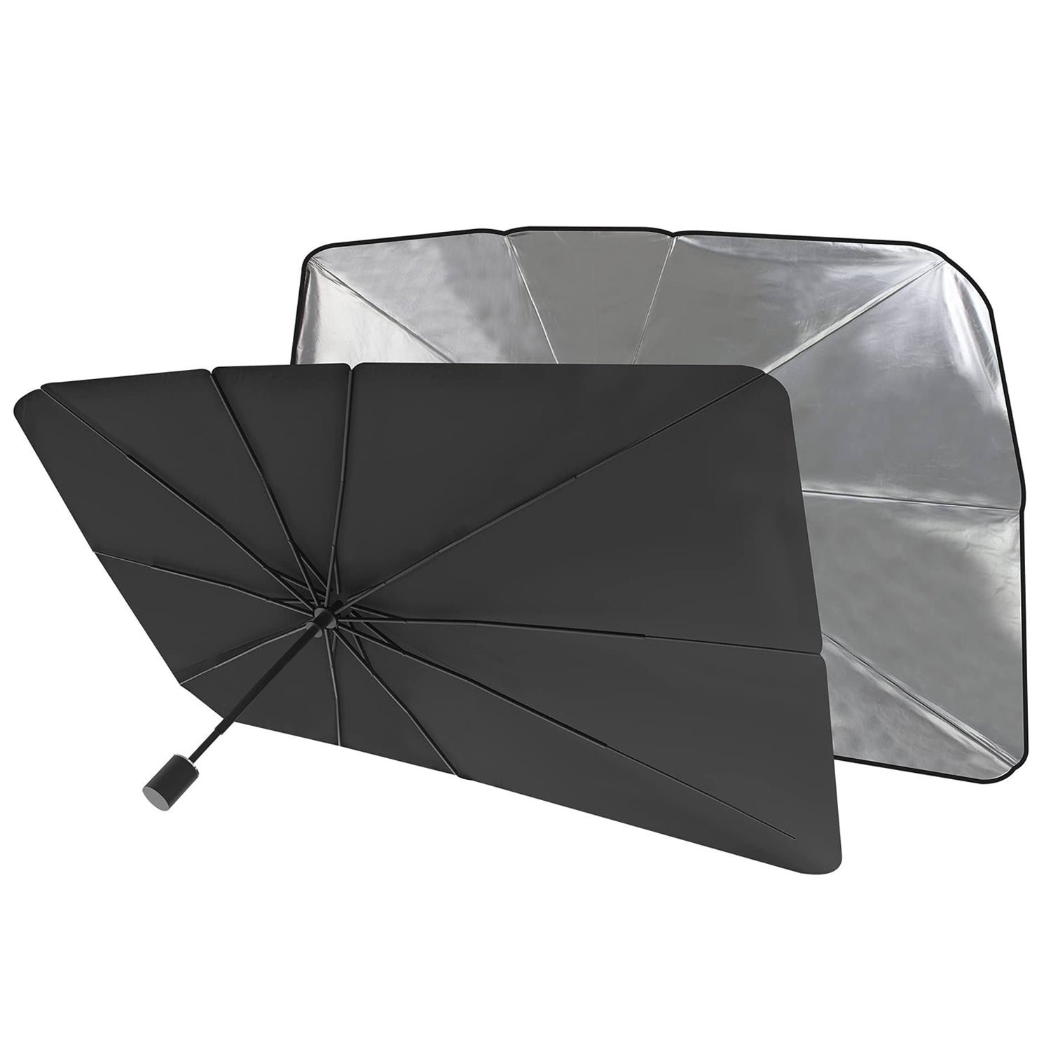 foldable car windshield sunshade for heat protection