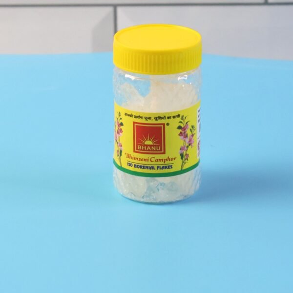 premium bhimseni camphor iso borneol flakes (20gm / 1 pc)