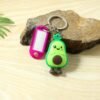 cute cartoon character keychain with label tag holder (1 pc) cute cartoon character keychain with label tag holder (1 pc)