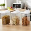 easy flow airtight storage containers (3 pc)