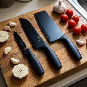 3 in 1 professional kitchen knife set (1 set)