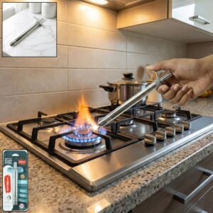manual stainless steel gas stove spark lighter (1 pc) manual stainless steel gas stove spark lighter (1 pc)