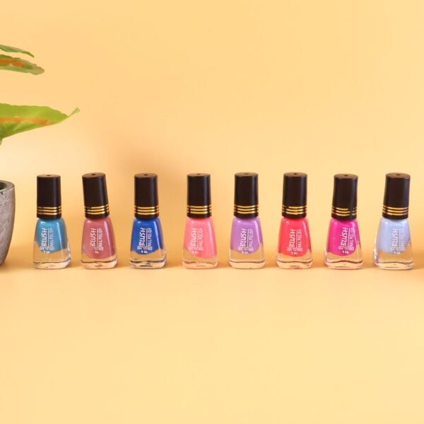 blush matt mini nail polish (mix color / 6 ml / 1 pc)