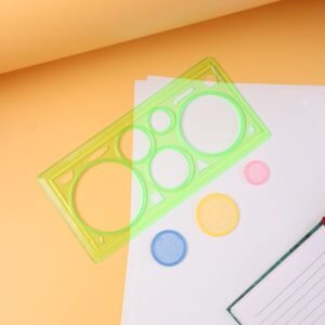 design ruler spirograph geometry stencil set