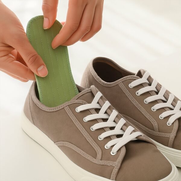 premium comfort shoe insoles for daily foot support size 38 (1 pair / mix design)