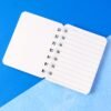 mini spiral bound pocket notebook (1 pc)