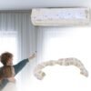 air conditioning dust cover folding ac cover for protection (1 pc, 1.5 ton)