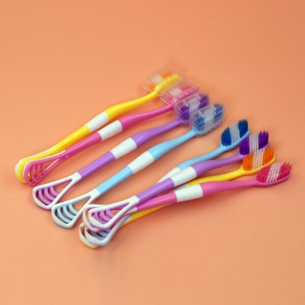 8 pc 2 in 1 toothbrush case for family use
