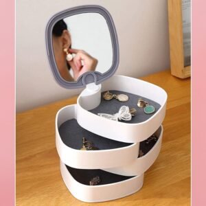 4 layers jewellery box, 360 degree rotating jewelry box, 4 layers jewellery box, 360 degree rotating jewelry box,