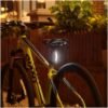 rechargeable led bicycle front & rear safety light (1 pc)