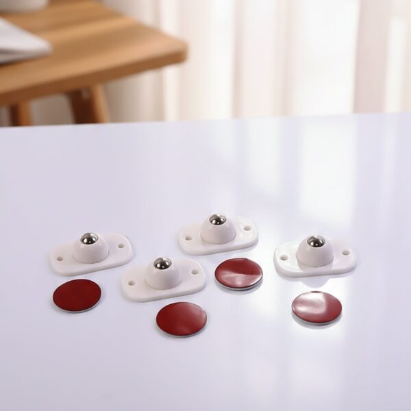 heavy duty furniture moving roller mini wheels (4 pc set)