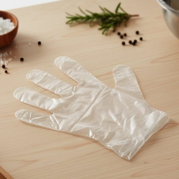 disposable transparent plastic gloves (100 piece pack) disposable transparent plastic gloves (100 piece pack)