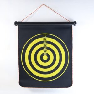 roll up double sided dartboard game (1 set)