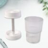 rotating bathroom toothbrush holder stand (1 pc)