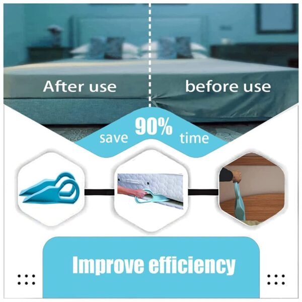 mattress lifter tool for easy bed sheet change (1 pc)