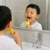 cute cartoon duck u shape baby toothbrush (1 pc / mix color)