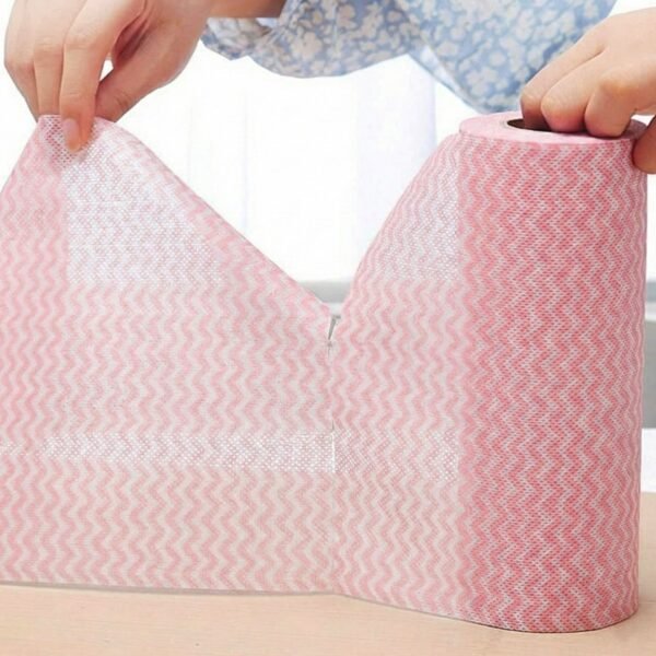 multipurpose reusable kitchen cleaning cloth multi pulls roll (1 roll)