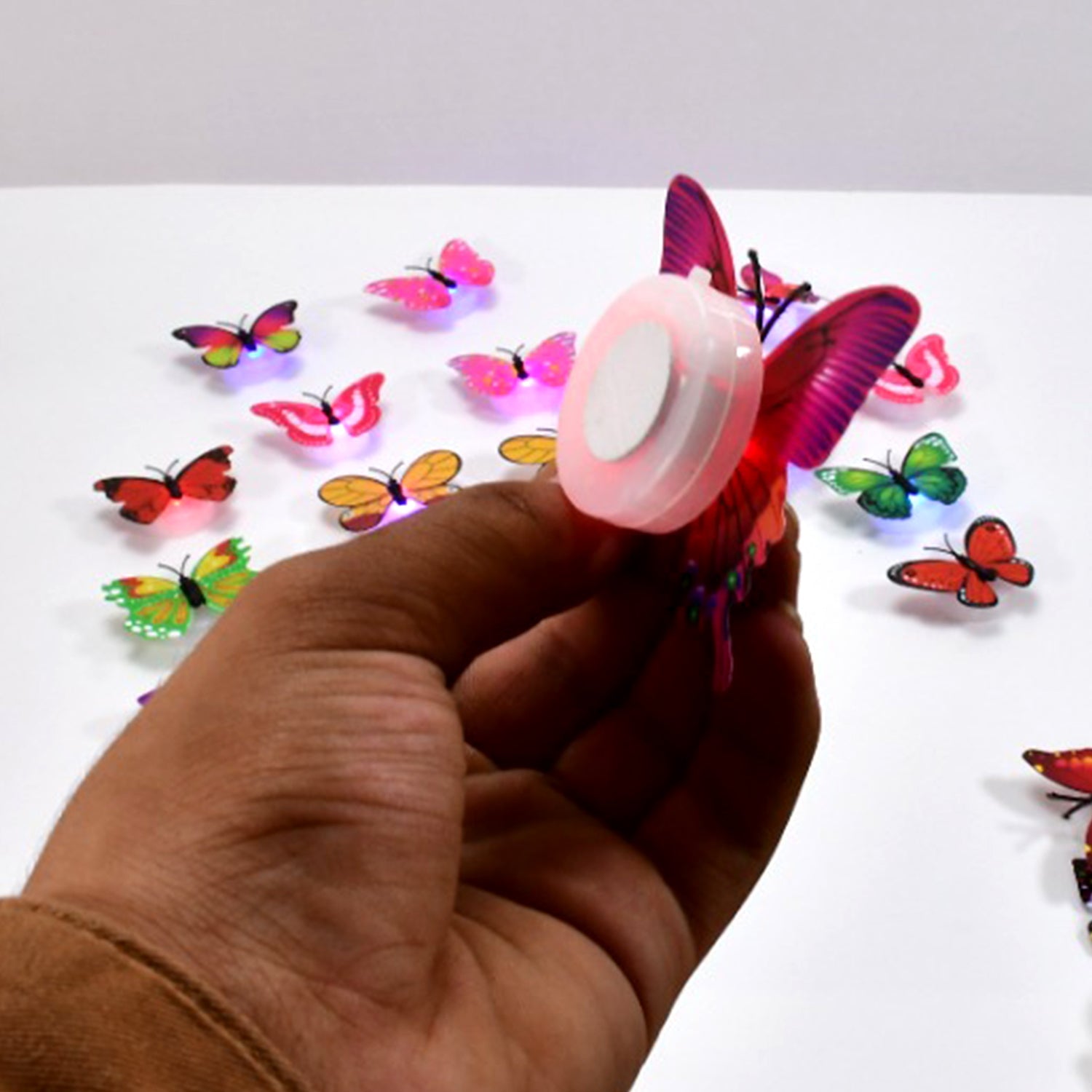 butterfly 3d night lamp – 3d illusion led lamp for room & decor (pack of 50) butterfly 3d night lamp – 3d illusion led lamp for room & decor (pack of 50)