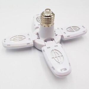 foldable led fan blade bulb 28v (1 pc)