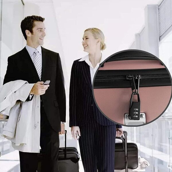 secure 3 digit combination travel lock (1 pc)