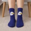 stylish cotton socks for men and women (1 set)