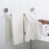 self adhesive towel rod / rack (1 pc)