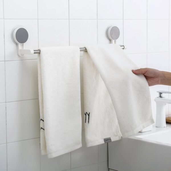 self adhesive towel rod / rack (1 pc)