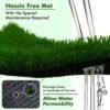 artificial grass mat for balcony or doormat, 58x38cm