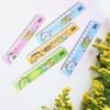 premium cute cartoon plastic ruler set for kids (5 pc)