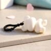 cute bear figure keychain (1 pc)