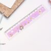premium cute cartoon plastic ruler for kids (1 pc)