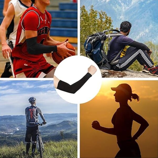 stretchable elbow support compression sleeves (1 pair) stretchable elbow support compression sleeves (1 pair)