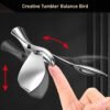 creative bird style rotating bottle opener