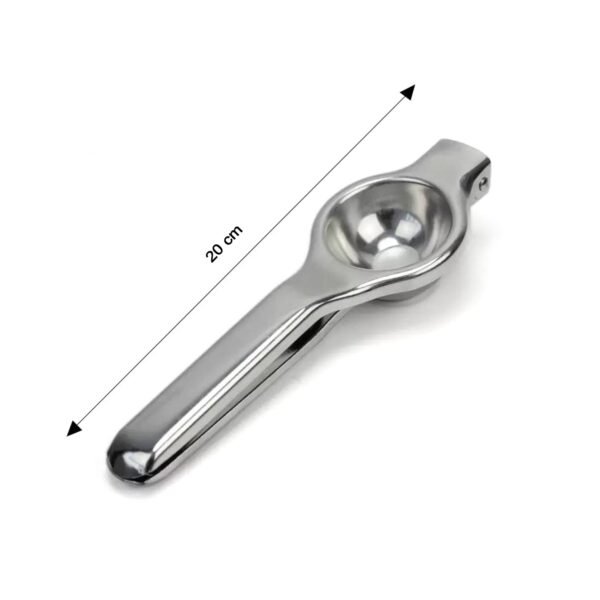 stainless steel lemon squeezer for efficient juice extraction