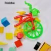 plastic foldable kids bicycle toy