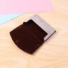 leather & stainless steel business card holder (1 pc)