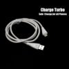 type c data cable with 2.4amp rapid charging (1000mm)