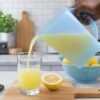 easy cool lemon set water jug with lid & handle (approx. 2200 ml)