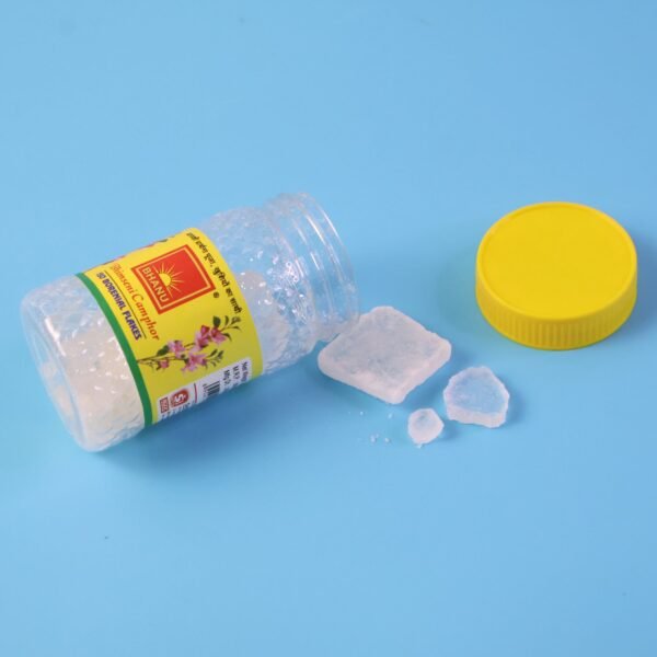 premium bhimseni camphor iso borneol flakes (20gm / 1 pc)