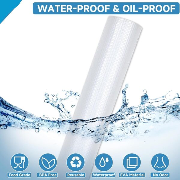 transparent plastic fridge mat 45 × 29 cm (1 pc) transparent plastic fridge mat 45 × 29 cm (1 pc)