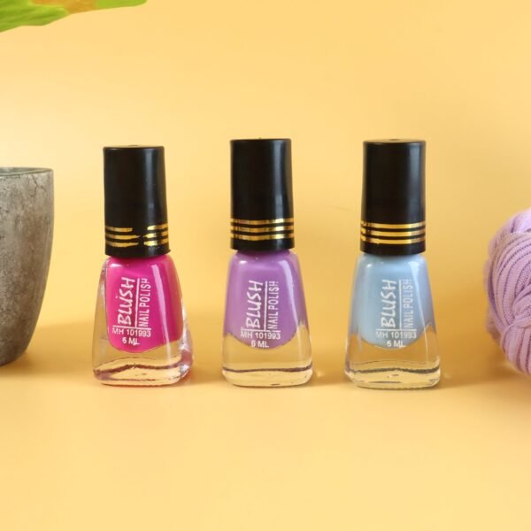 blush matt mini nail polish (mix color / 6 ml / 1 pc)