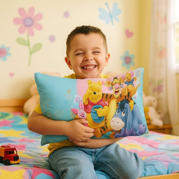 soft plush cartoon character kids pillow (40 x 25 cm / 1 pc)