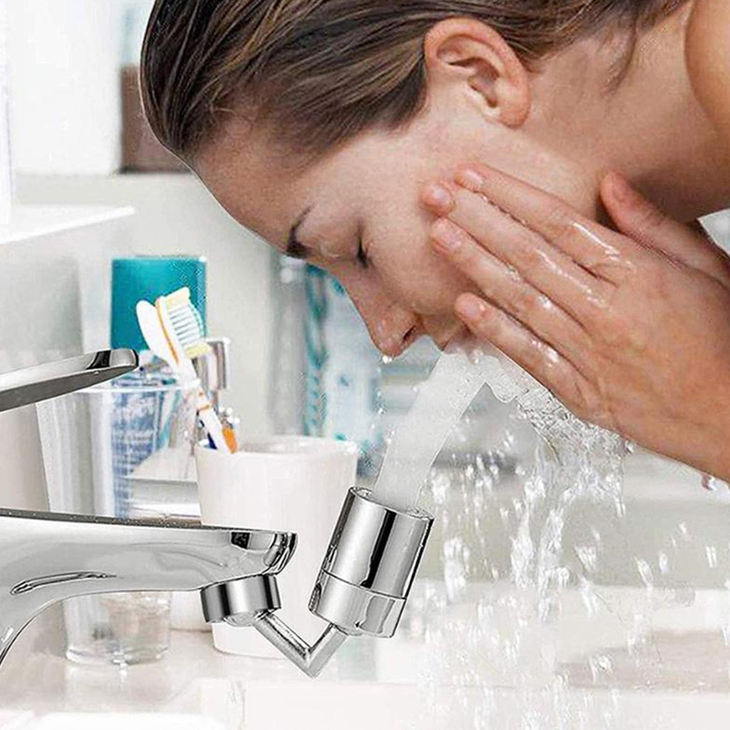 splash filter faucet sprayer for kitchen & bathroom