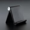 plastic foldable desktop mobile stand (1 pc / black)