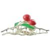decorative berry fruit design hair claw clip (1 pc)