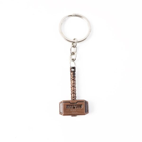 metal hammer shape keychain (1 pc)