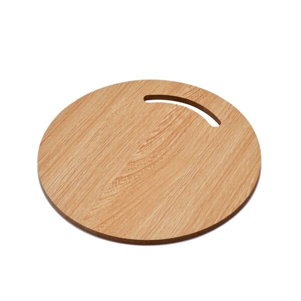 wooden round chopping board for chopping fruit & vegetable
