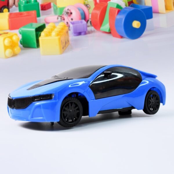 remote control fast modern racing car 3d light with go forward and backward
