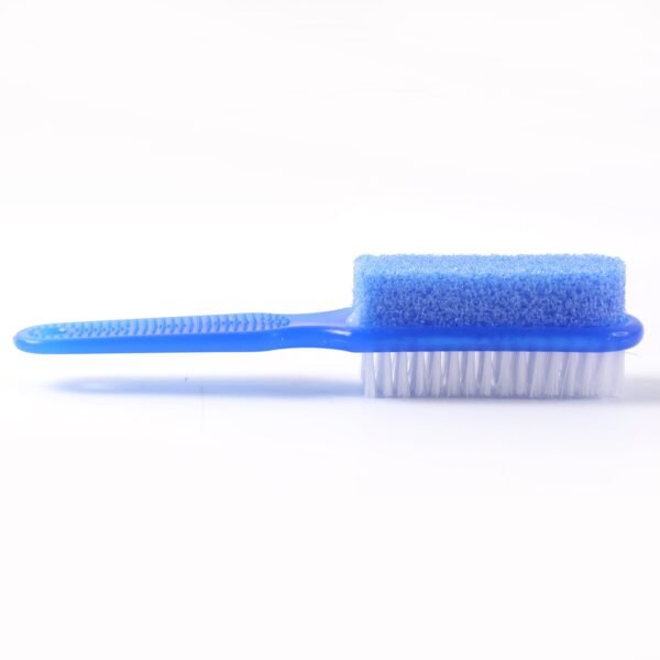 2 in 1 foot scrubber brush with pumice stone